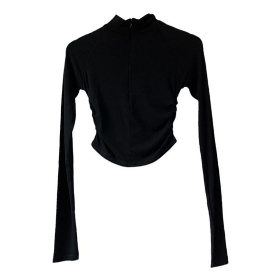 Small high collar tight T-shirt Small high collar tight T-shirt