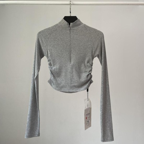 Small high collar tight T-shirt Small high collar tight T-shirt