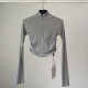Small high collar tight T-shirt Small high collar tight T-shirt