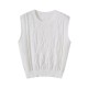 French lace sleeveless T-shirt French lace sleeveless T-shirt