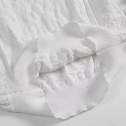 French lace sleeveless T-shirt