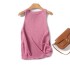 Knitted sleeveless T-shirt