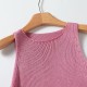 Knitted sleeveless T-shirt Knitted sleeveless T-shirt