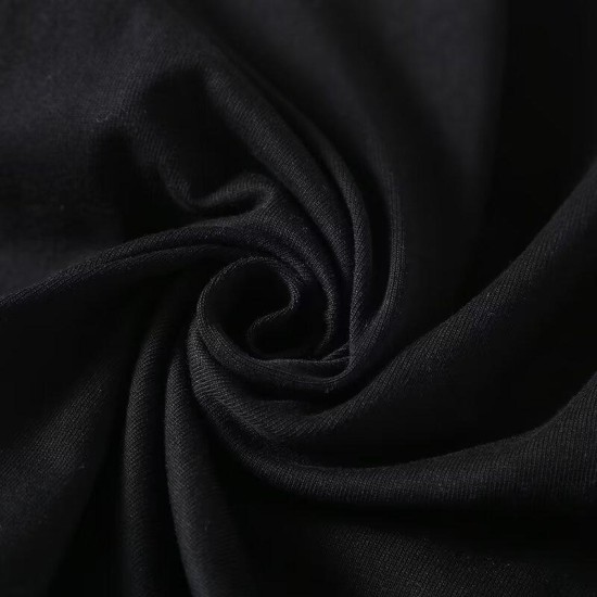 Casual Basic V-neck Short Sleeve T-shirt