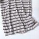 Versatile casual striped round neck short-sleeved T-shirt Versatile casual striped round neck short-sleeved T-shirt