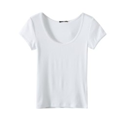 Modal tight short sleeve T-shirt