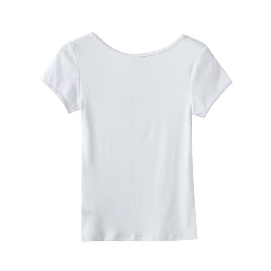 Modal tight short sleeve T-shirt Modal tight short sleeve T-shirt