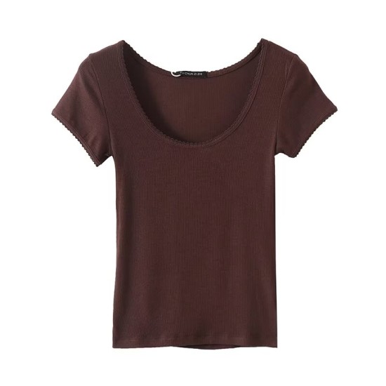 Modal tight short sleeve T-shirt Modal tight short sleeve T-shirt