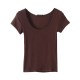 Modal tight short sleeve T-shirt Modal tight short sleeve T-shirt