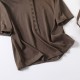 Polo collar short sleeve T-shirt top Polo collar short sleeve T-shirt top