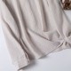 Striped lapel long-sleeved shirt Striped lapel long-sleeved shirt