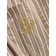 Vertical stripe pocket embroidery shirt Vertical stripe pocket embroidery shirt
