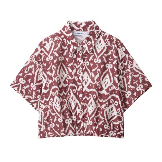 Fashion lapel printed shirt Fashion lapel printed shirt