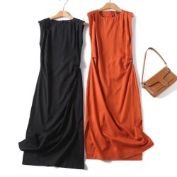 French Elegant Sleeveless Tank Dress