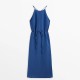 Comfortable Holiday Linen Maxi Dress Comfortable Holiday Linen Maxi Dress
