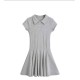 New style polo neck waist dress New style polo neck waist dress