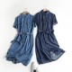 Tie waist denim dress Tie waist denim dress