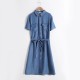 Tie waist denim dress Tie waist denim dress