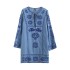 Fashion embroidered dress