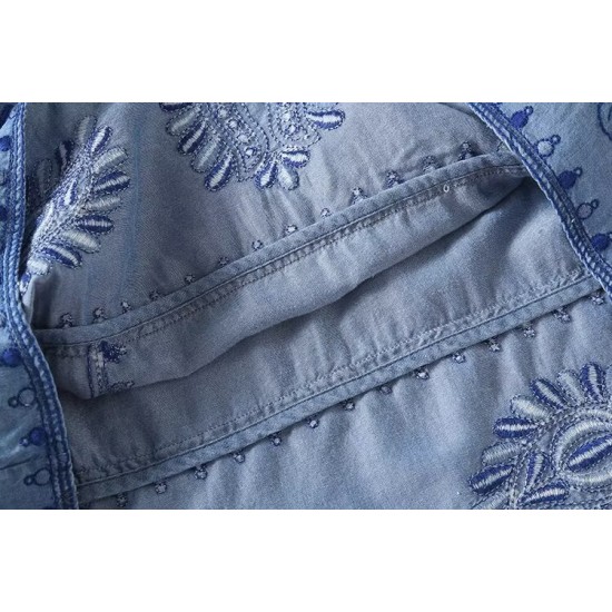 Fashion embroidered dress Fashion embroidered dress