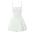French retro suspender dress