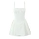 French retro suspender dress French retro suspender dress