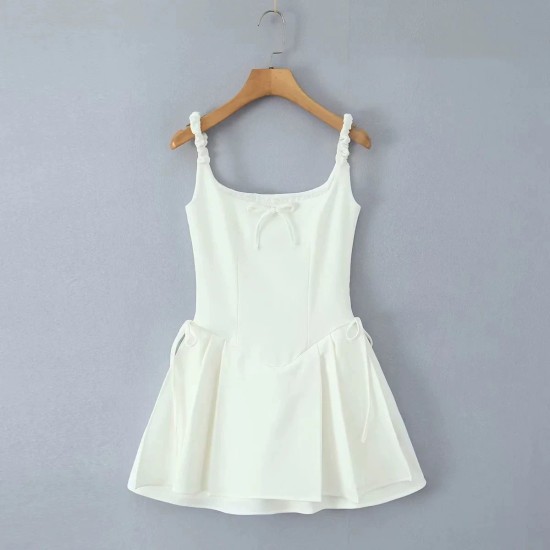 French retro suspender dress French retro suspender dress