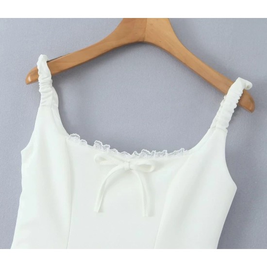 French retro suspender dress French retro suspender dress