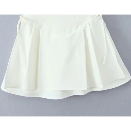 French retro suspender dress French retro suspender dress