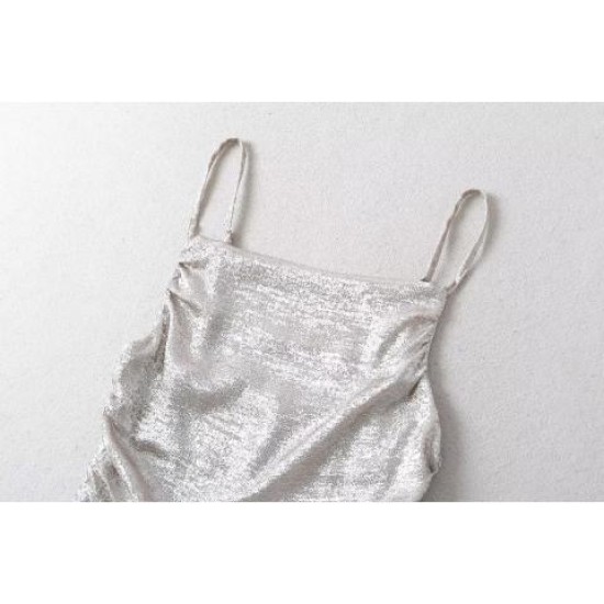 Sexy Metallic Glitter Sling Dress Sexy Metallic Glitter Sling Dress
