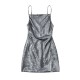 Sexy Metallic Glitter Sling Dress Sexy Metallic Glitter Sling Dress