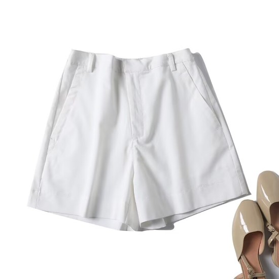 Mid-rise commuter shorts