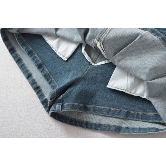 High waist denim shorts High waist denim shorts