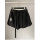 High waisted shorts with elastic drawstring High waisted shorts with elastic drawstring