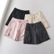 Drawstring wide-leg sports shorts Drawstring wide-leg sports shorts