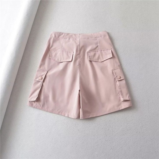 Drawstring wide-leg sports shorts Drawstring wide-leg sports shorts