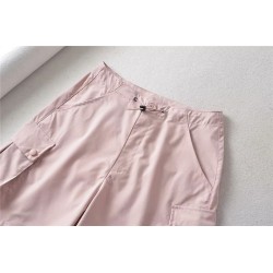 Drawstring wide-leg sports shorts