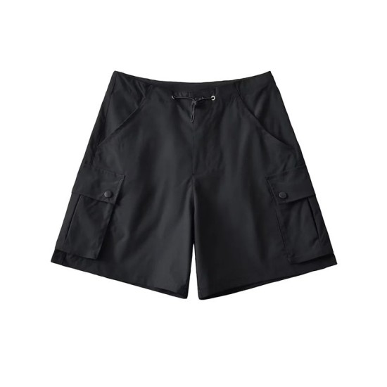 Drawstring wide-leg sports shorts Drawstring wide-leg sports shorts