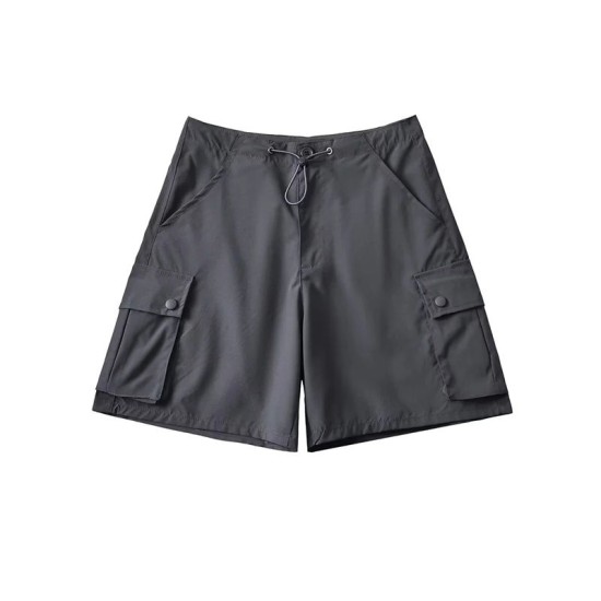 Drawstring wide-leg sports shorts Drawstring wide-leg sports shorts