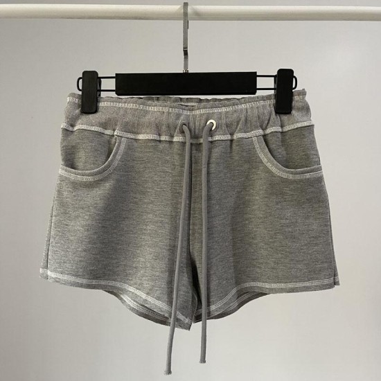 Slim drawstring casual shorts Slim drawstring casual shorts