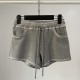 Slim drawstring casual shorts Slim drawstring casual shorts