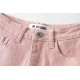 Hip-hugging slim denim shorts Hip-hugging slim denim shorts