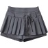 All-match pleated shorts