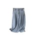 High Waist Vintage Denim Skirt