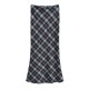 Vintage plaid fishtail skirt Vintage plaid fishtail skirt
