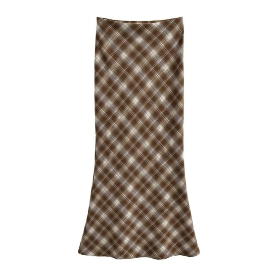 Vintage plaid fishtail skirt Vintage plaid fishtail skirt