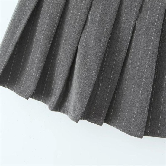 Pinstripe Mini Skirt Pinstripe Mini Skirt