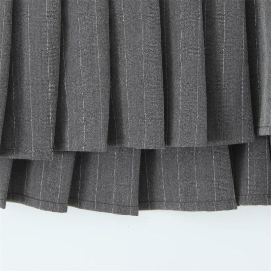 Pinstripe Mini Skirt Pinstripe Mini Skirt