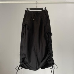 Japanese retro workwear skirt