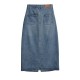 Retro slit A-line skirt Retro slit A-line skirt